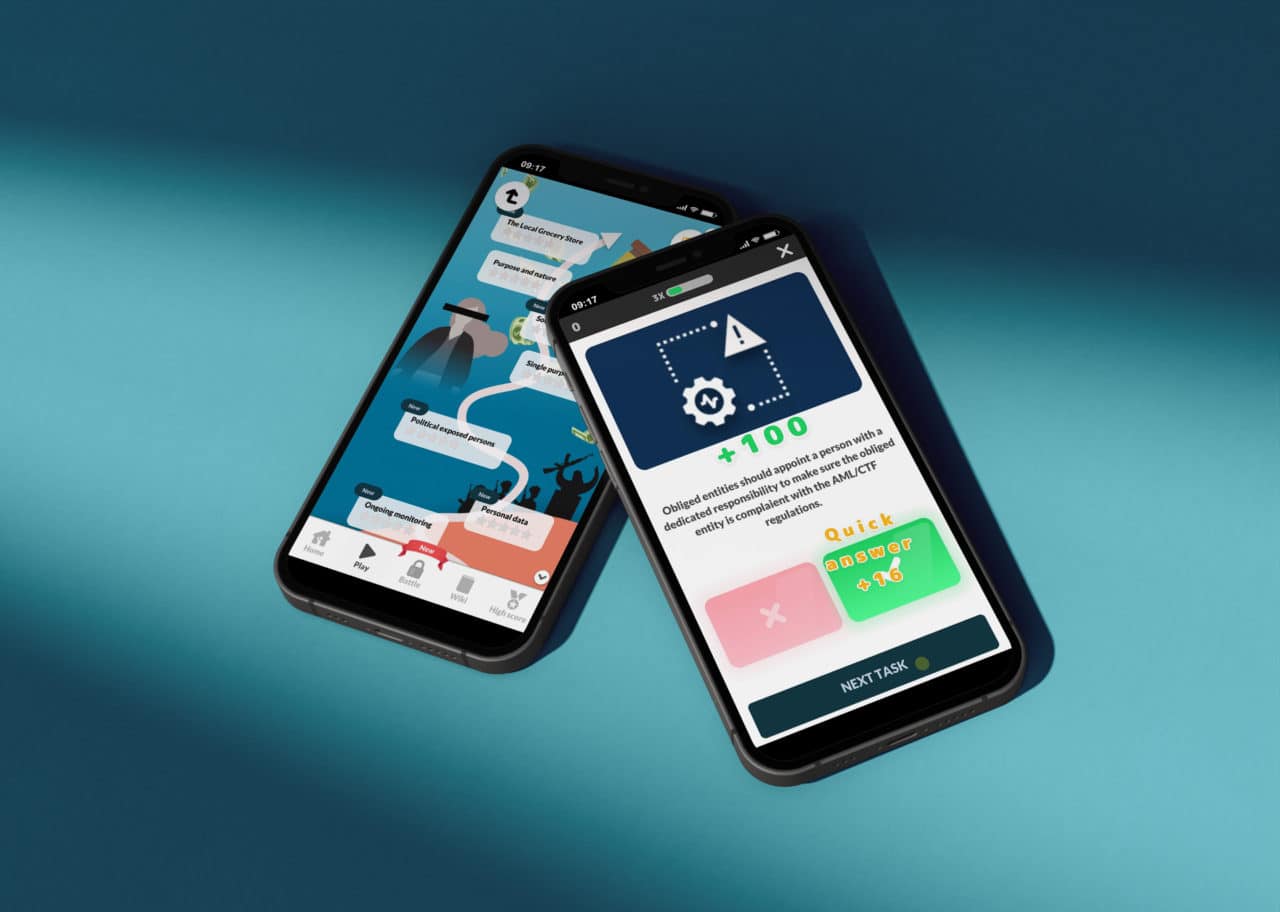 AML Certification in the palm of your hand