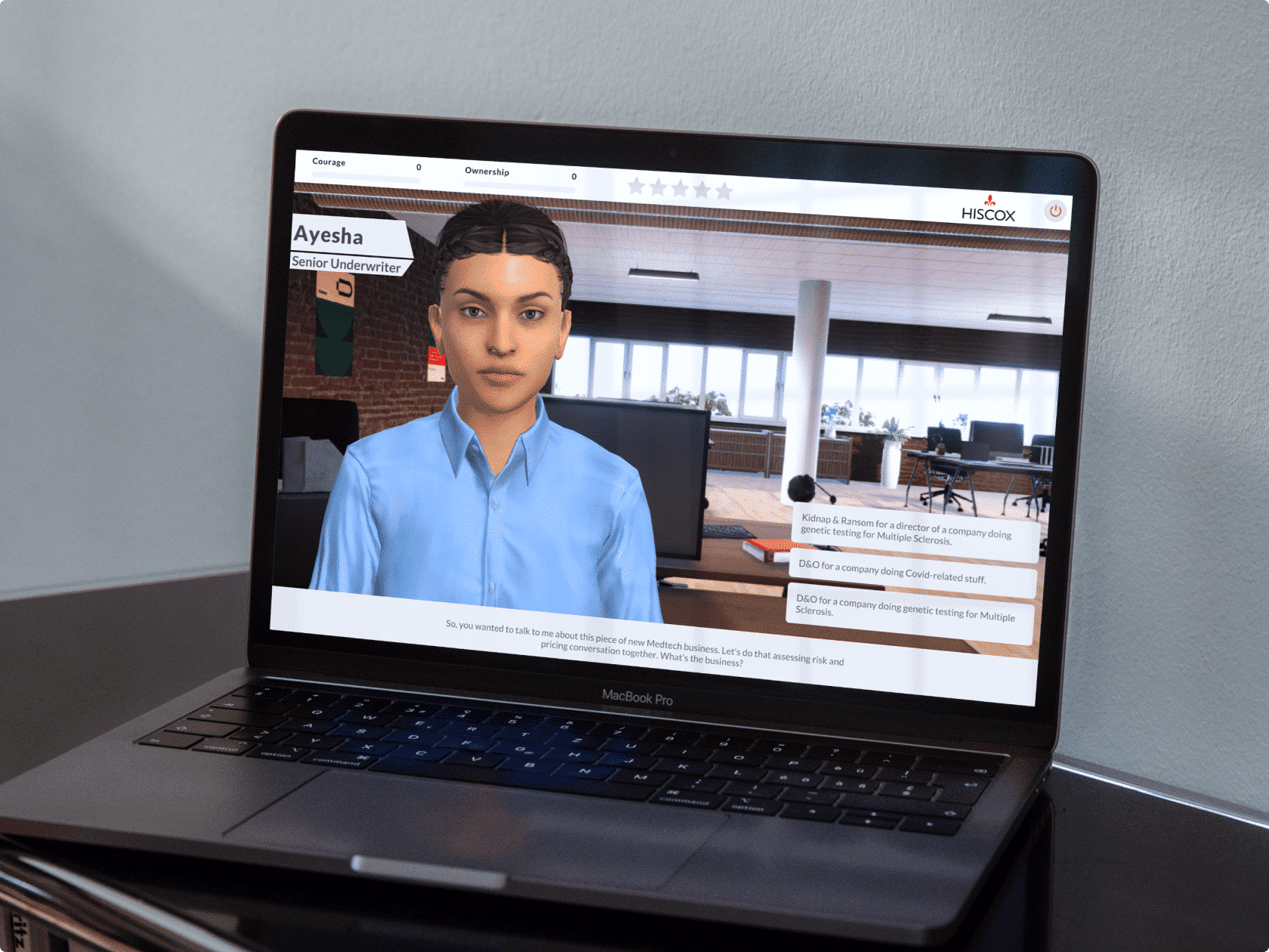 attensi behaviour on a computer